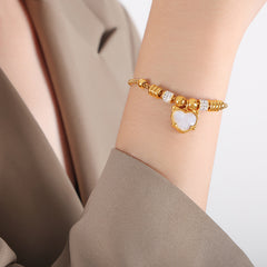 18K Gold-Plated Charm Bracelet or Bangle