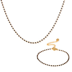 Fine Glass Bead Necklace or Bracelet