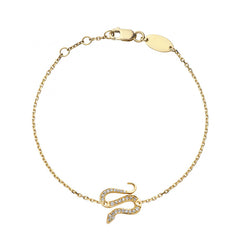 Daphne Snake Cord Bracelet