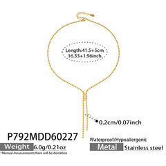 Cross & Celestial Charm Necklace & Bracelet