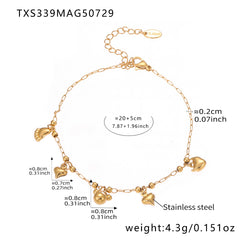 Bear Charm Necklace, Bracelet & Anklet
