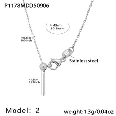 18K Gold-Plated Cubic Zirconia Charms and Chain Designs