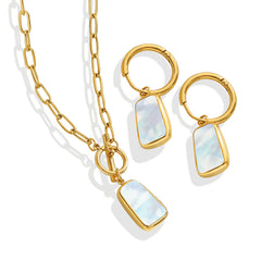Natural White Shell Pendant Jewelry