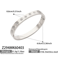 Star & Heart Cubic Zirconia Bracelet Designs