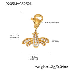 18K Gold-Plated DIY Charm and Chain Collection