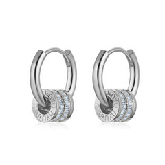 Camille Vintage-Inspired Pavé Stud Earrings No. 303931