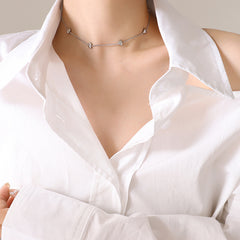 Gold-Tone Heart Station Jewelry
