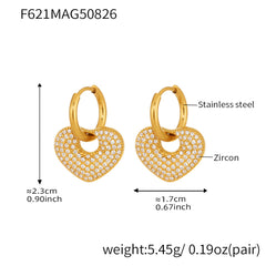 Lapis Lazuli or Heart Drop Earring Designs