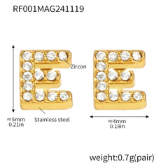 Cubic Zirconia Initial Jewelry Collection