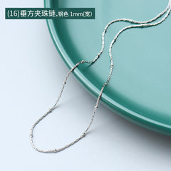Minimal Chain Necklace Style Collection
