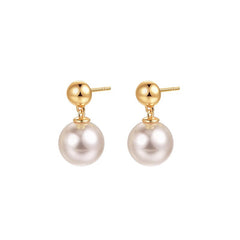 Daphne Vintage-Inspired Pearl Stud Earrings No. 308027