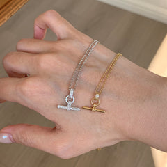 Nicolette Pavé Necklace