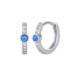 Camille Enamel Teardrop Stud Earrings