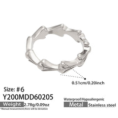 Geometric Openwork Ring