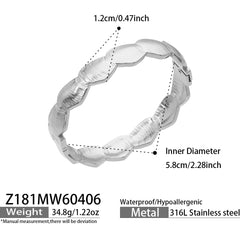 Sculptural Textured Cuff Bracelet Designs