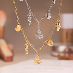 Ocean Charm Necklace or Pendant Pack