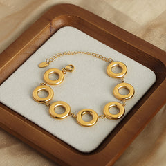 Open Circle Necklace Bracelet or Earrings