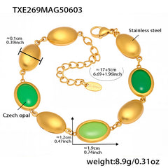 Color Oval Opal Jewelry