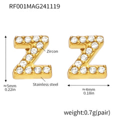 Cubic Zirconia Initial Jewelry Collection