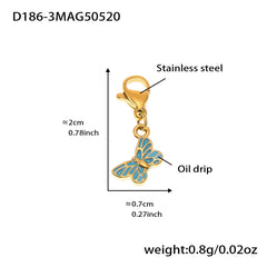 Enamel Charm Bracelet, Anklet or Pendant Pack