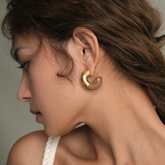 Camille Enamel Stud Earrings