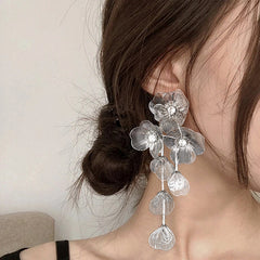 Nicolette Vintage-Inspired Floral Drop Earrings