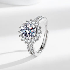 Lumière Charm Ring on a clean background