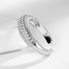 Lumière Charm Ring on a clean background