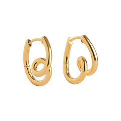 Daphne Modern Stud Earrings