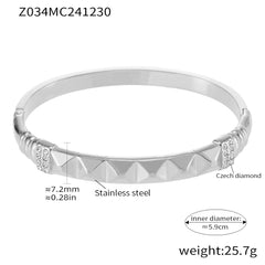 18K Gold-Plated Statement Bangle Designs