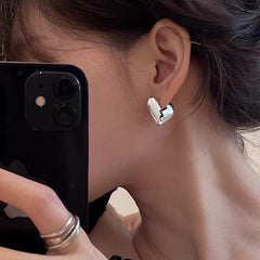 Marielle Heart Stud Earrings