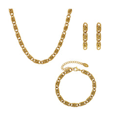 Textured Link Necklace or Bracelet