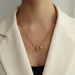 Toggle Chain and Coin Pendant Necklace Designs