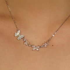 Nadine Dainty Butterfly Necklace