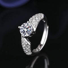 Lumière Charm Ring on a clean background