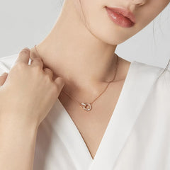 Daphne Vintage-Inspired Interlocking Choker Necklace