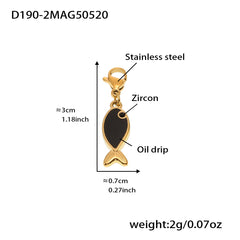Enamel Charm Bracelet, Anklet or Pendant Pack