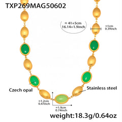 Color Oval Opal Jewelry