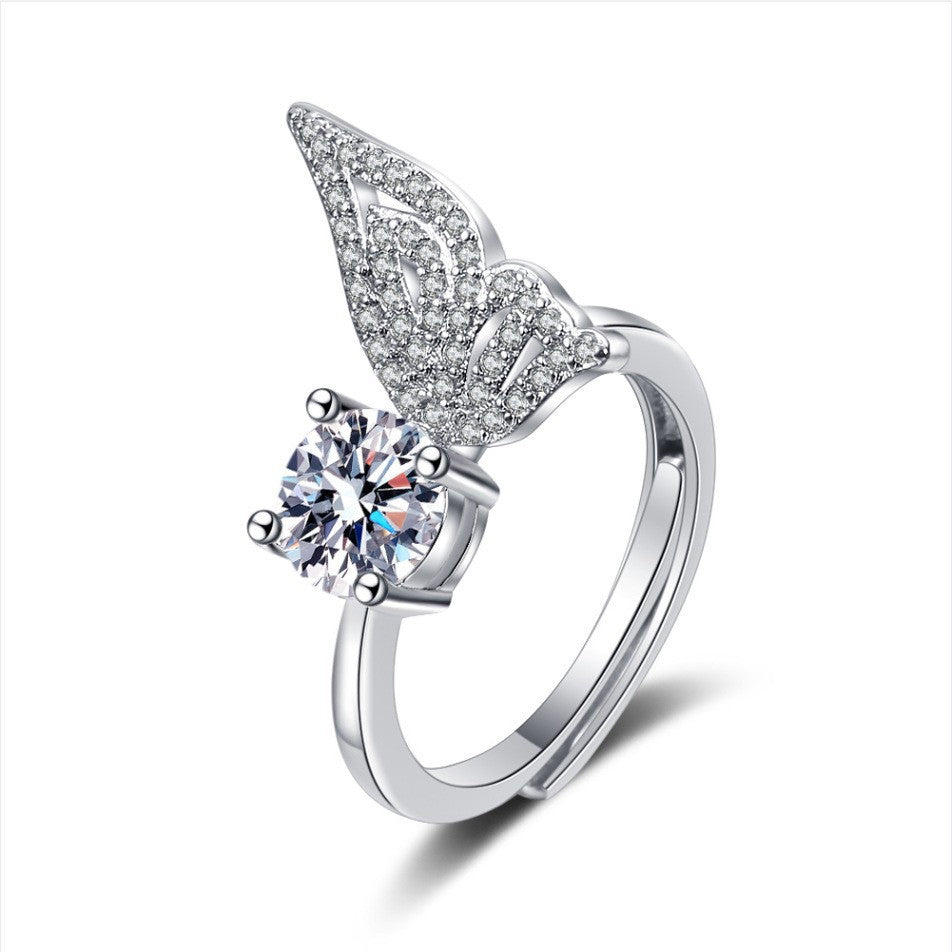 Lumière Charm Ring on a clean background