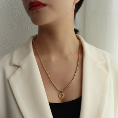 Toggle Chain and Coin Pendant Necklace Designs