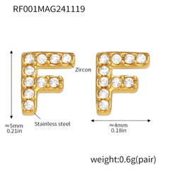 Cubic Zirconia Initial Jewelry Collection