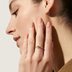 Marielle Pavé Snake Adjustable Ring