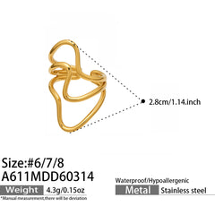 Cubic Zirconia Sculptural Ring Designs
