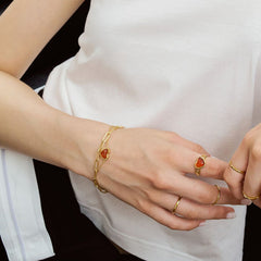 Camille Heart Bracelet
