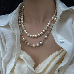 Nadine Vintage-Inspired Pearl Necklace