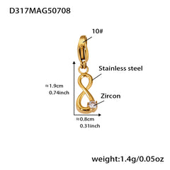 Sculptural Jewelry Pendant Charm