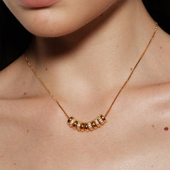 Daphne Vintage-Inspired Pavé Tassel Choker Necklace