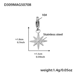 Sculptural Jewelry Pendant Charm