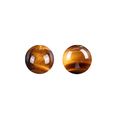 Daphne Vintage-Inspired Tiger-Eye Stud Earrings