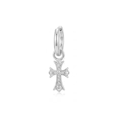 Daphne Vintage-Inspired Cross Stud Earrings